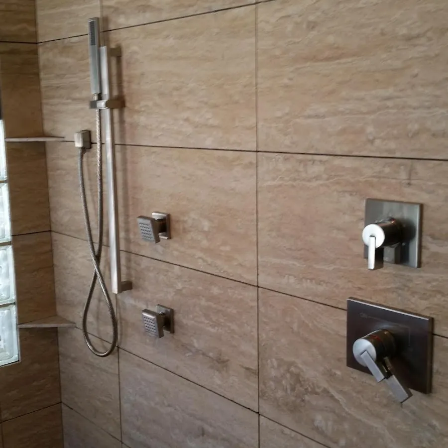 Shower fixture installation for Water Heater Replacement in Forest Hills